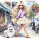 Pretty Spring Girl - by Robbie