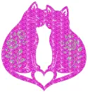 two cats