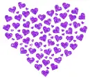 heart made of hearts