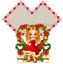 doll with a banner template