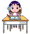 doll bored at her desk