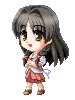 walking anime girl
