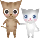 two kitties