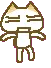 angry white kitty