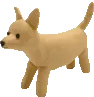 plush doggy wagging tail
