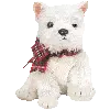 white dog plushie
