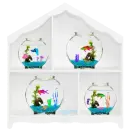 fish bowls shelf