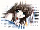 anime girl blink