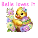 Belle loves it