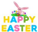 happy Easter bunny