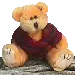 waving teddy bear