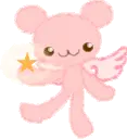pink angel bear