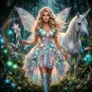 Easter fairy tale world