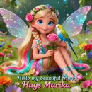 Hello my beautiful friend Hugs Marika