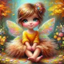 Cute  Autumn Fairy