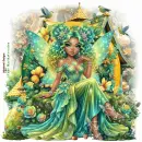 Easter green Fairy