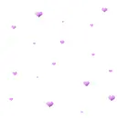 hearts with background