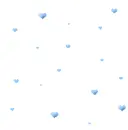 hearts with background