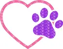 paw prints 