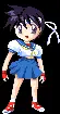 anime school girl