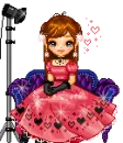 doll sitting in sofa