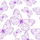 butterflies background