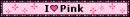 i love pink blinkie