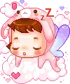 sleeping chibi