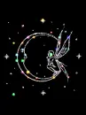 fairy and the moon