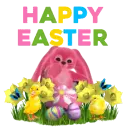 happy easter bunny