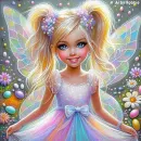 Cute Easter Girl