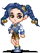 blue doll