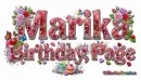 Marika Birthday Page