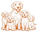 labrador family