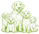  labrador family