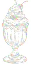 ice cream sundae