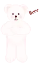 brr white bear cold