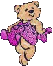 bear with a dress