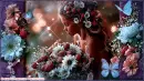 Strawberries And Butterflies Welcome Banner - Style 1