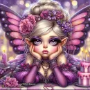 A beautiful Fairy in the Gothic style