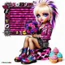 cute punk girl