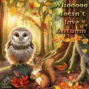 Whooooo doesn't love Autumn, by Robbie