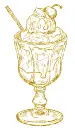 ice cream sundae