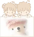 2 children showing photos of teddy bears