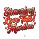 Stunning Love This Marika