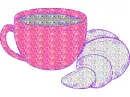coffee with croissant