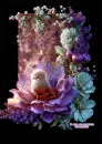 Sleepy Fairy In Flower Wakes & Waves Hello 