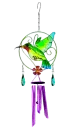 hummingbird wind chime