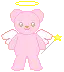 pink angel bear