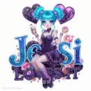 Manga girl Jessi loves it